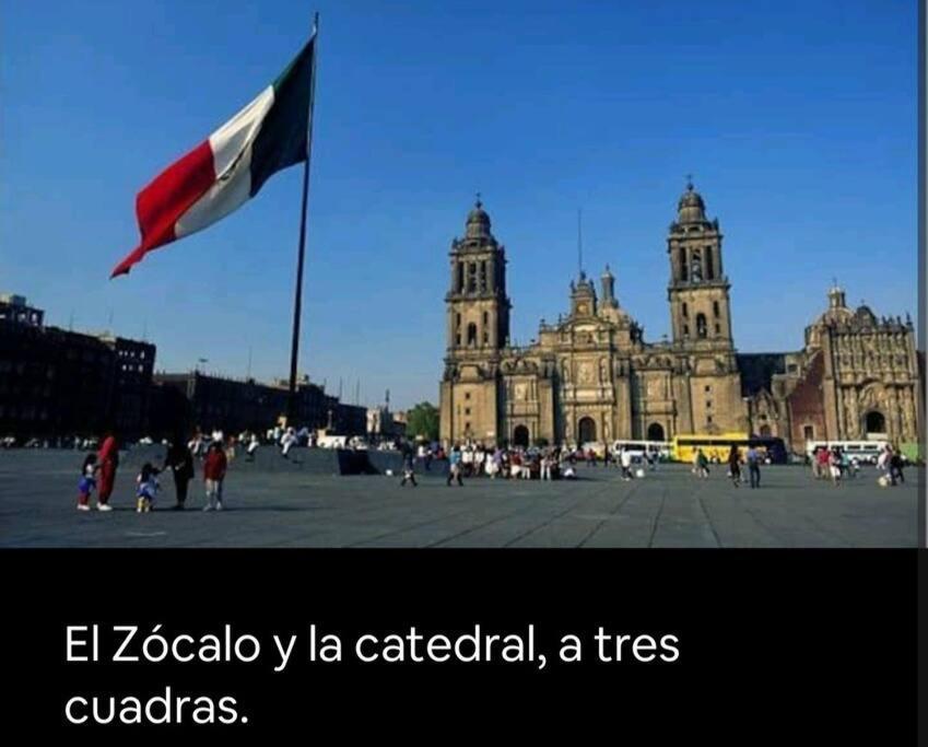 Departamento En El Centro Historico Cdmx Bolivar 8 Edificio Santa Clara Cidade do México Exterior foto